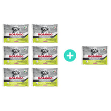 Pakiet Morando Pro Mokra Karma Dla Psów Małych Ras 2x Pasztet z Cielęciną i Warzywami 2x Szynka z Warzywami 6 x (4x100) g + 1 x (4x100 g) GRATIS!