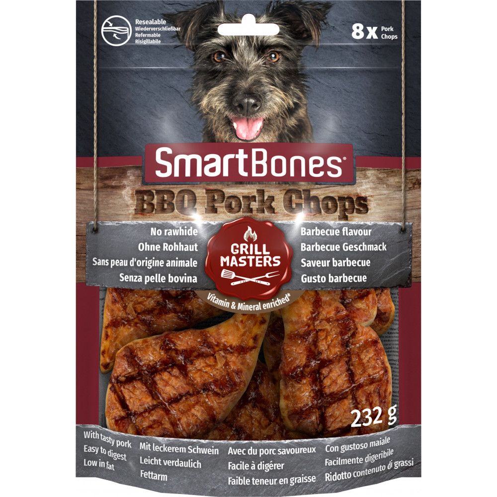 Smart Bones Grill Master Pork Chops Przysmak Dla Psa 232 g