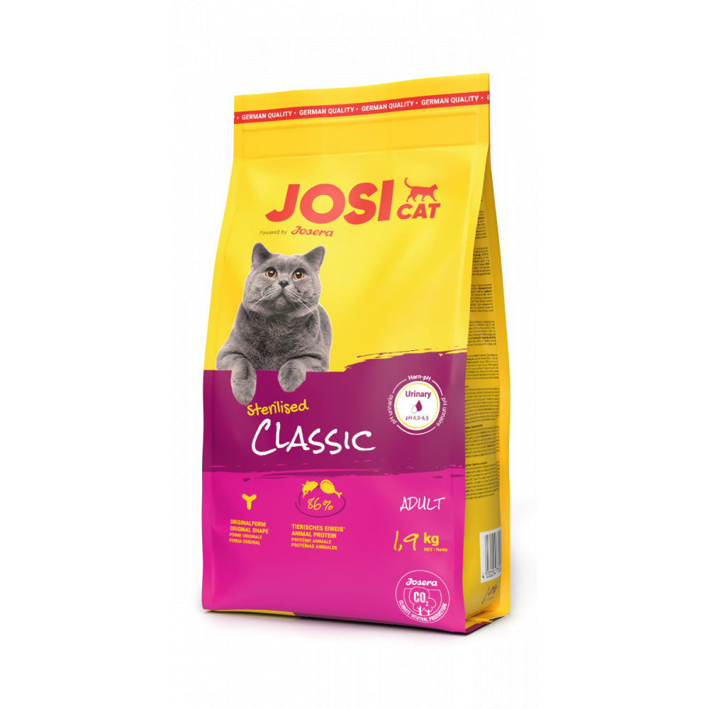 Josera Josicat Sterilised Classic Drób Łosoś 1,9 kg