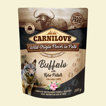 Brit Carnilove Wild Buffalo & Rose Petals Bawół Płatki Róż Bezzbożowa Karma Dla Psa 300 g