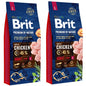 Pakiet 2 worków 15 kg Brit Premium By Nature Adult Karma Dla Dorosłych Psów Dużych Ras L