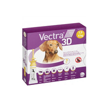 VECTRA 3D Roztwór dla psów 1,5-4kg na pchły i kleszcze