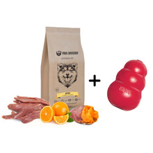 Pakiet Paka Zwierzaka Bezzbożowa Karma Dla Psa Kaczka Słodkie Ziemniaki 12 kg + Kong Zabawka Dla Psa GRATIS!