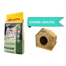 Pakiet Josera NatureCat Bezzbożowa Dorosłe Koty 10 kg + Tekturowy Domek dla Kota GRATIS