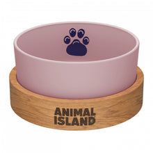 Animal Island Szklana Miska Dla Psa Rozmiar S 900 ml Różowa