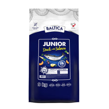 BALTICA Karma z kaczką i łososiem dla szczeniąt L/XL 9kg