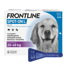Frontline Spot-On dla Psów Dużych Ras L 3 Pipety