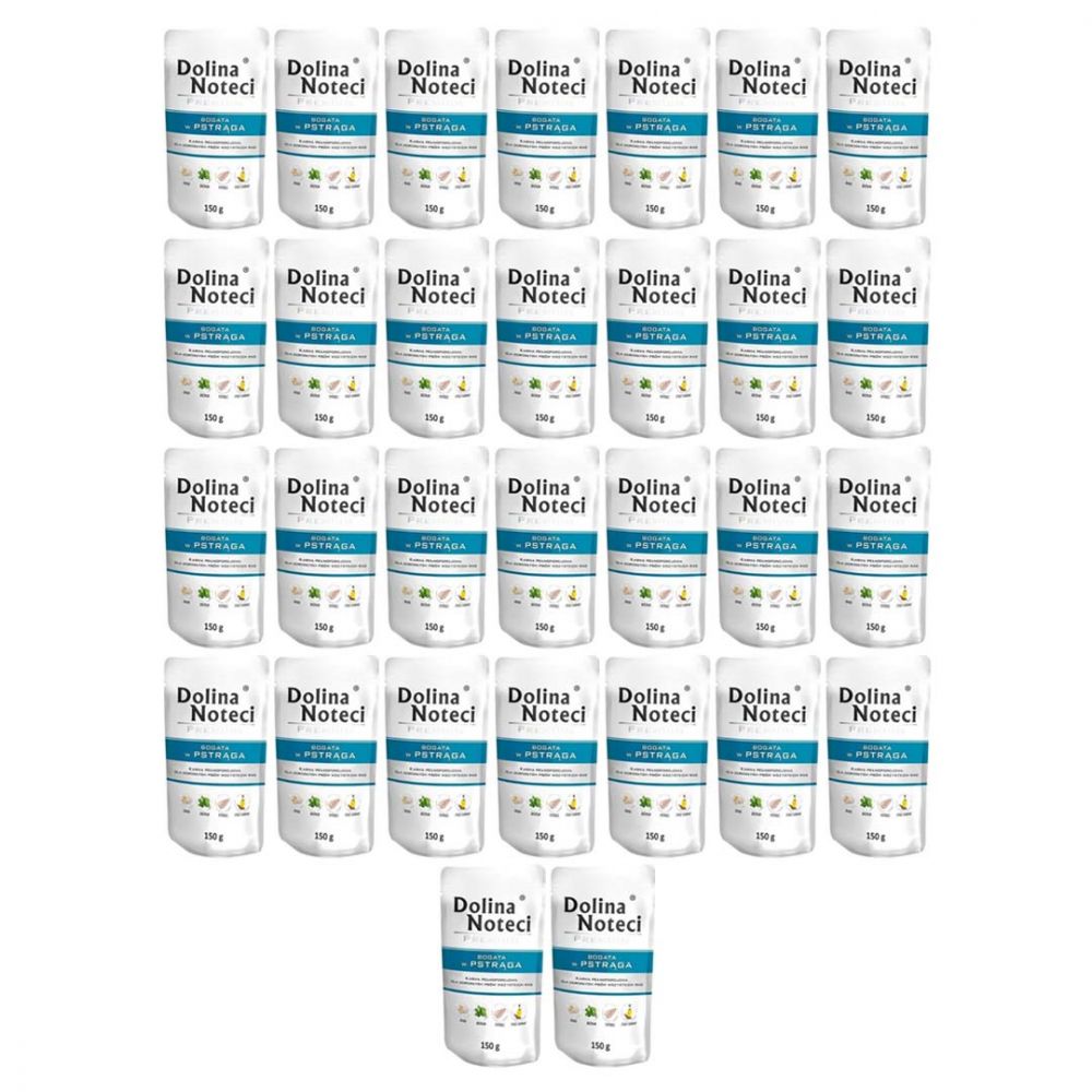 PAKIET FBA Dolina Noteci Premium Pstrąg 150 g X 30