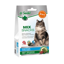 Dr Seidel Smakołyki Mix 2w1 Świeży Oddech & Malt Odkłaczanie dla Kota 60 g