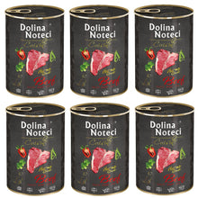 Pakiet Dolina Noteci Premium Cuisine z Wołowiną 6 x 400 g