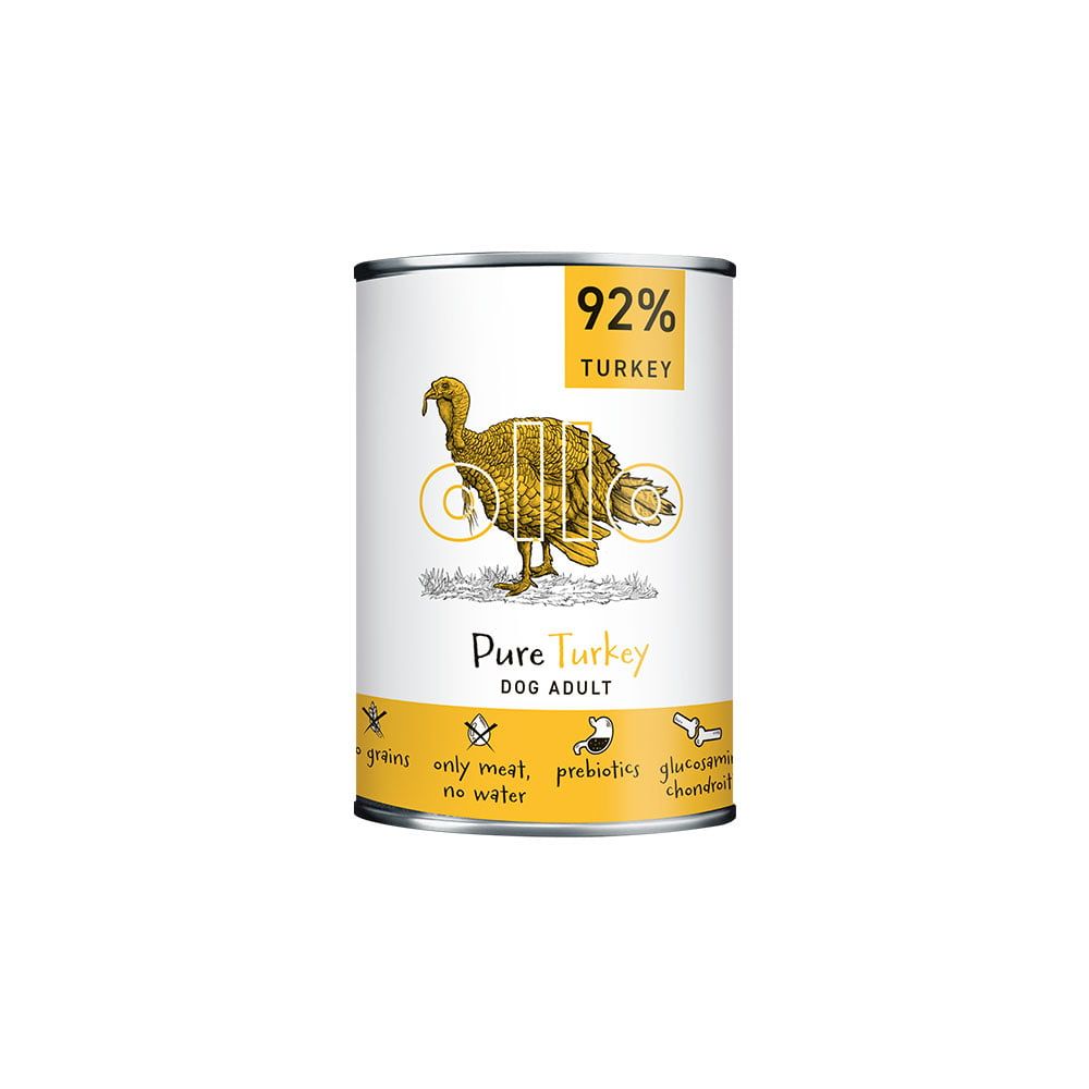Ollo Pure Indyk 400g monobiałkowa dla psów z alergią pokarmową