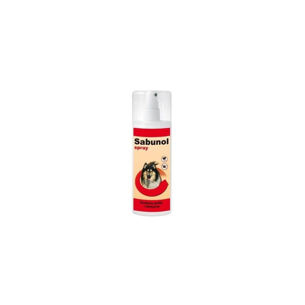 Sabunol Spray Przeciw Pchłom i Kleszczom 100 ml