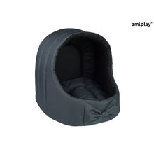 Amiplay Buda Owalna Dla Psa Basic Rozmiar S Grafitowa
