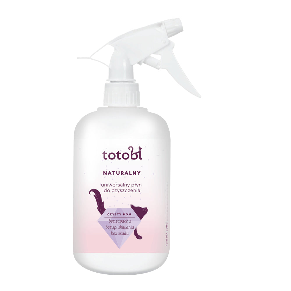 TOTOBI Naturalny uniwersalny płyn do czyszczenia - butelka zielony plastik 500ml
