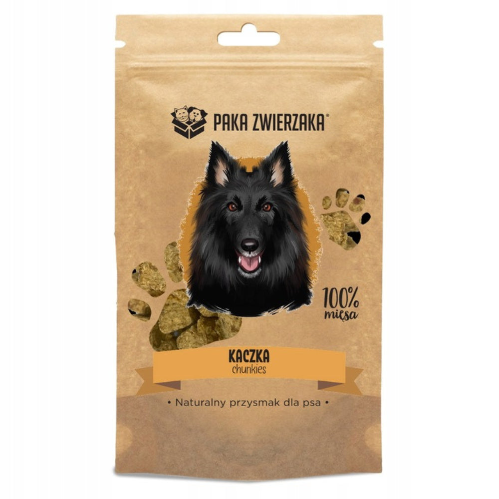 PAKA ZWIERZAKA CHUNKIES KACZKA 100% 80G ZS