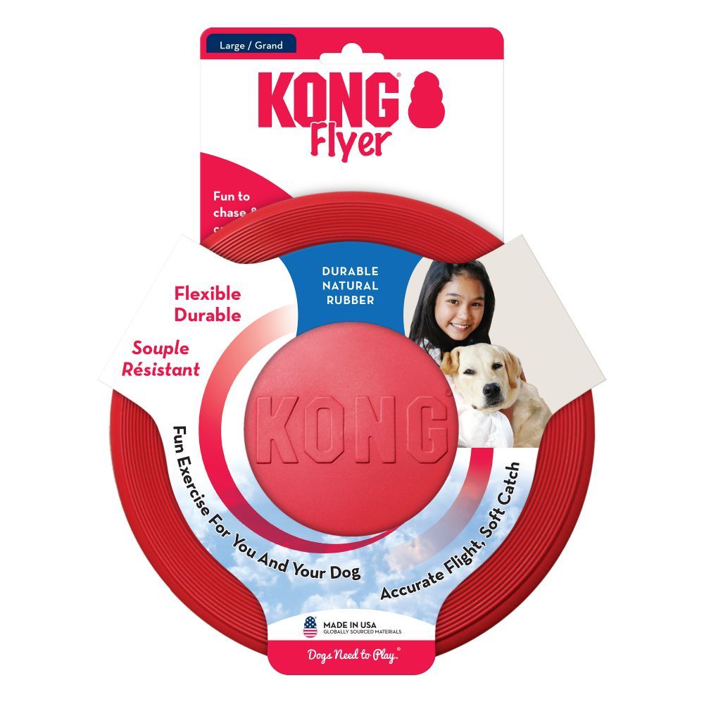 Kong Flyer Frisbee Dla Psa Rozmiar L