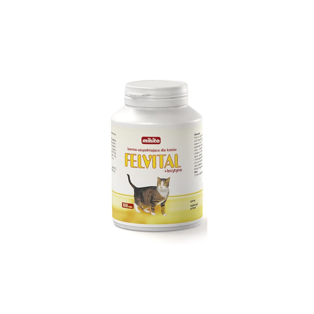 Mikita Felvital + Lecytyna Dla Kota 100 Tabletek