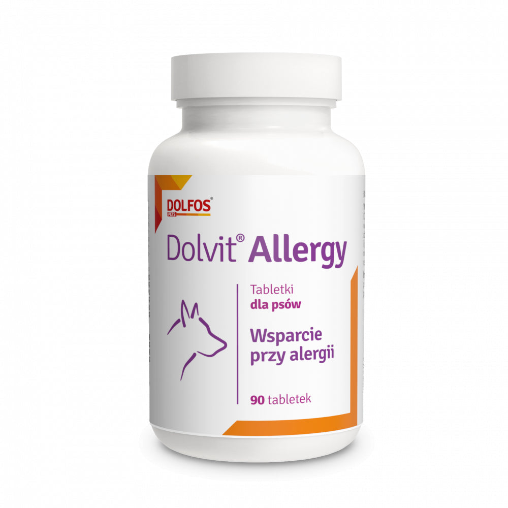 Dolfos Dolvit Allergy Wsparcie Przy Alergii Dla Psa 90 Tabletek