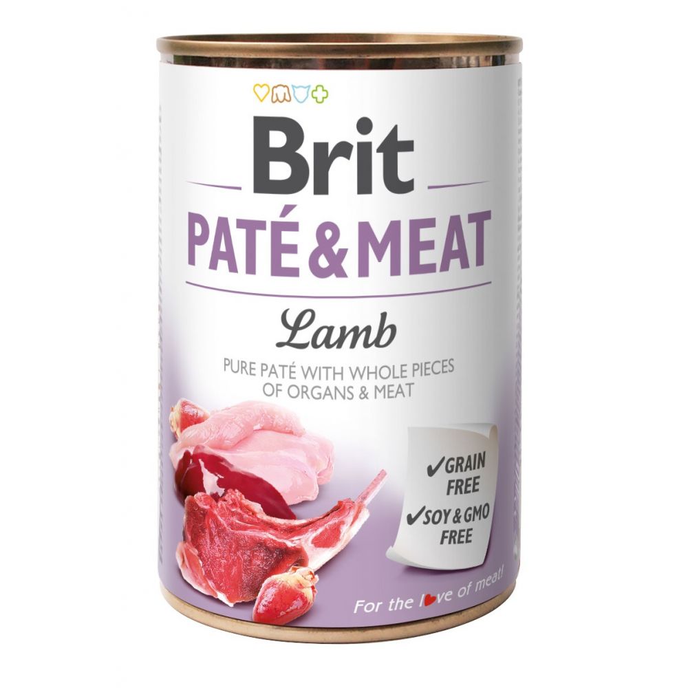 Brit Pate & Meat Lamb Jagnięcina Mokra Karma Dla Psa 400 g