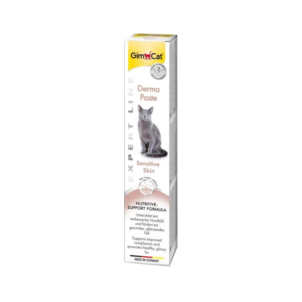 GIMCAT Pasta Derma 50g pasta wspierająca zdrowie skóry kotów