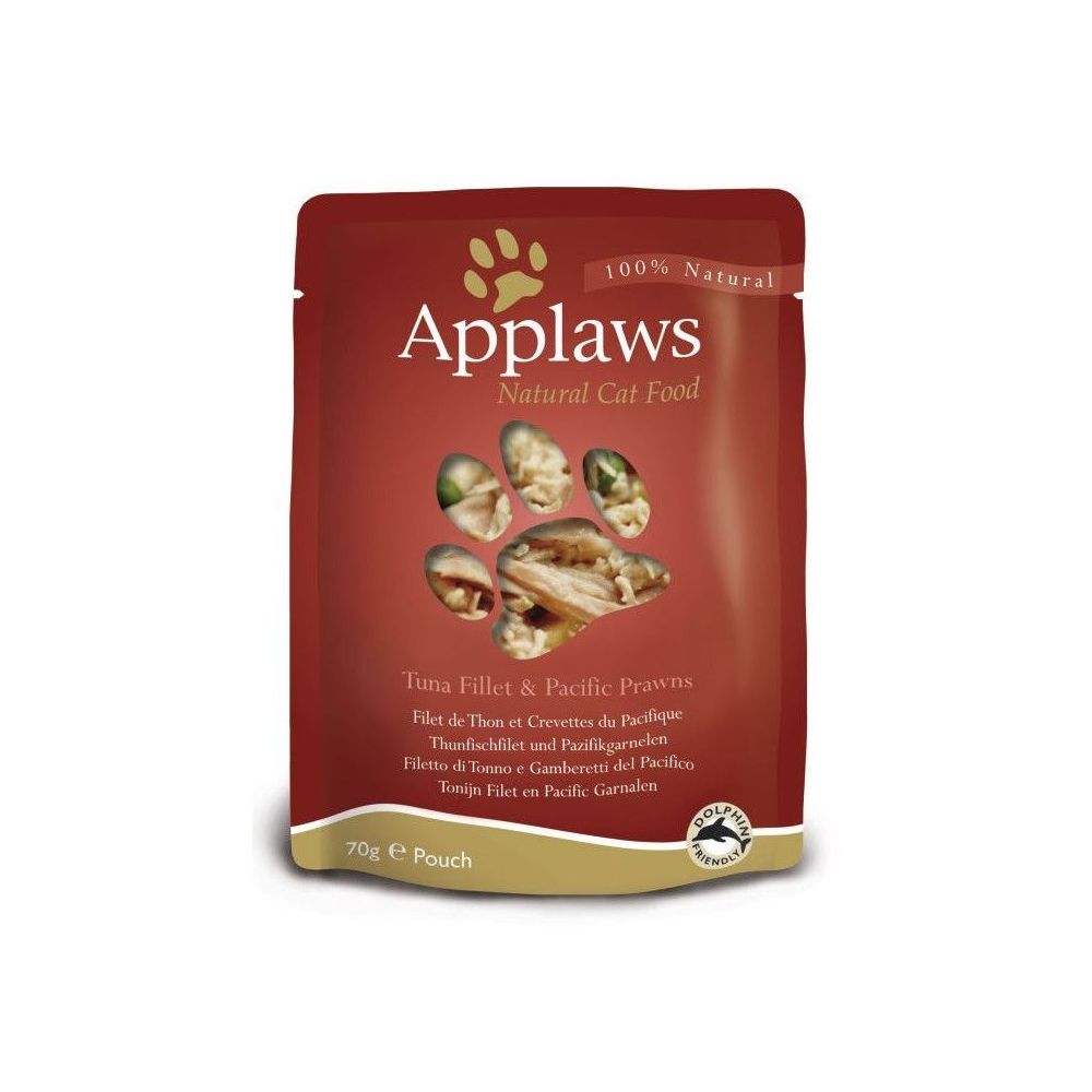 Applaws Tuńczyk i Krewetki Saszetka 70 g