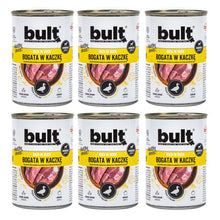 Pakiet Bult Karma Mokra Dla Dorosłych Psów Bogata w Kaczkę 6 x 400 g