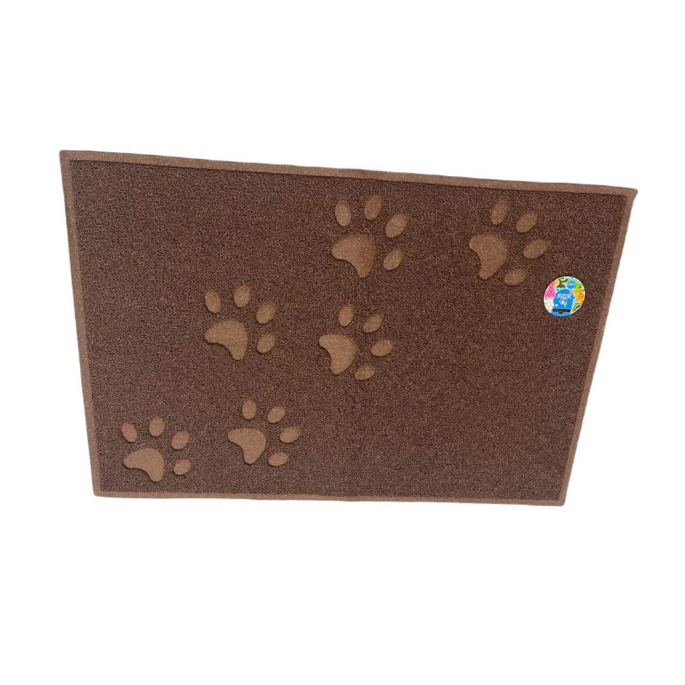 Delfin Mata Pod Kuwetę Gumowa Brązowa 90 x 60 cm