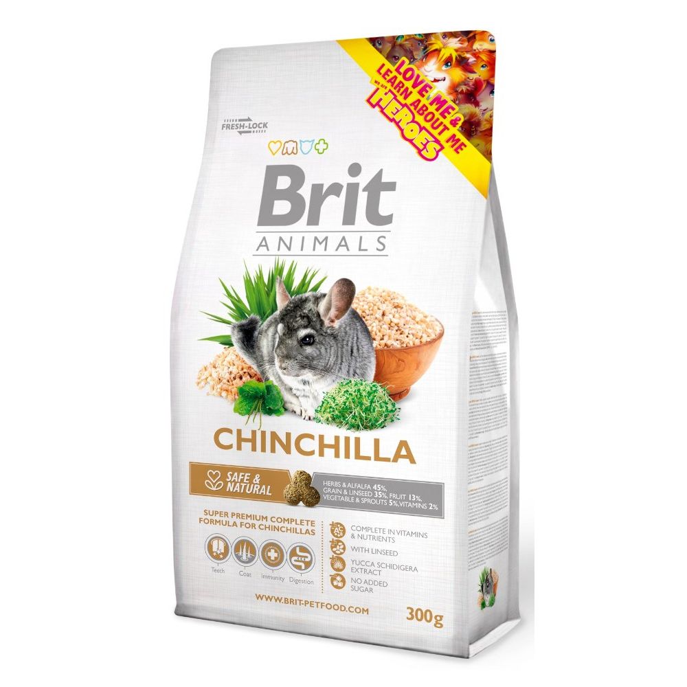 Brit Animals Chinchilla Complete Karma Dla Szynszyli 300 g