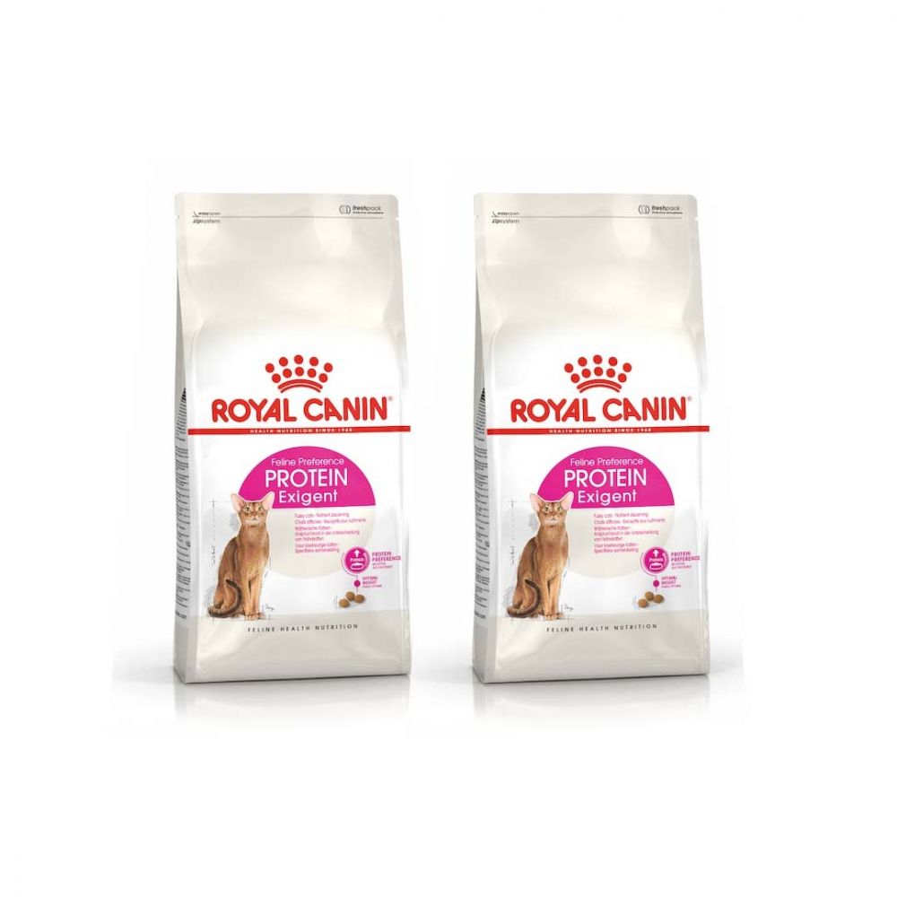Pakiet ROYAL CANIN Exigent Protein Preference 42 karma sucha dla kotów dorosłych, wybrednych, kierujących się zawartością białka 2 x 2 kg