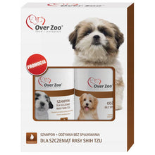 Over Zoo Dwupak Szampon Dla Szczeniąt Shih - Tzu + Odżywka  Bez Spłukiwania
