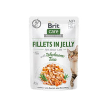 Brit Care Cat Wholesome Tuna Fillets in Jelly Tuńczyk Karma Dla Kota  85 g