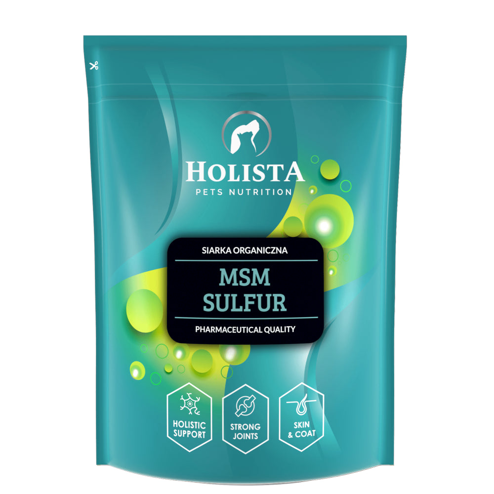 HOLISTA MSM dla psa i kota 500g siarka organiczna