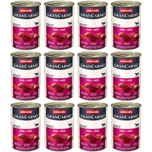 Pakiet Animonda GranCarno Original Wołowina z Sercami 12 x 400 g