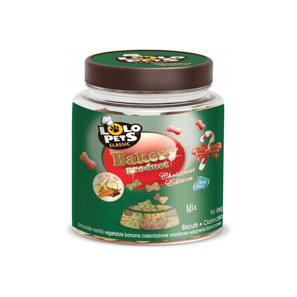 Lolo Pets Ciastka Dla Psa Świąteczny Mix 240 g