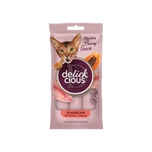 Delickcious Kremowe przysmaki Dorada z papają 4x15g dla kotów