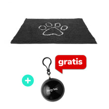 Pakiet Dirty Dog Mata Absorbująca Brud i Wodę Czarna 58 x 41 cm + Peleryna Gratis!