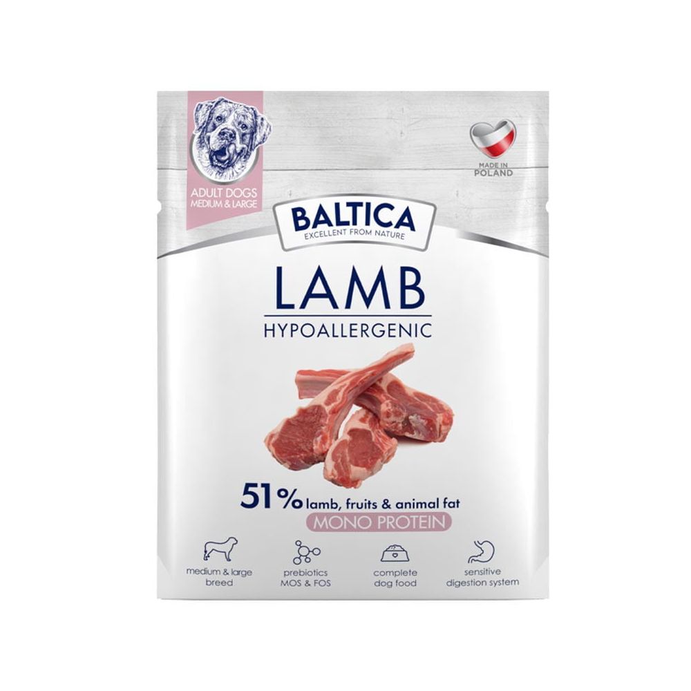 Baltica Hypoallergenic Lamb &amp; Rice 50g M/L PRÓBKA