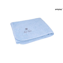 AmiPlay Ręcznik Kąpielowy Dla Psa Spa Niebieski Rozmiar XS