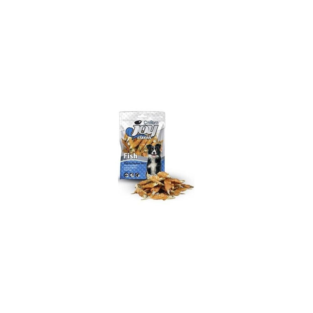 CALIBRA Joy Dog Classic Fish and Chicken Slice 80g
