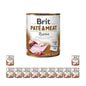 Pakiet Brit Pate & Meat Rabbit Królik Mokra Karma Dla Psa 12 x 800 g