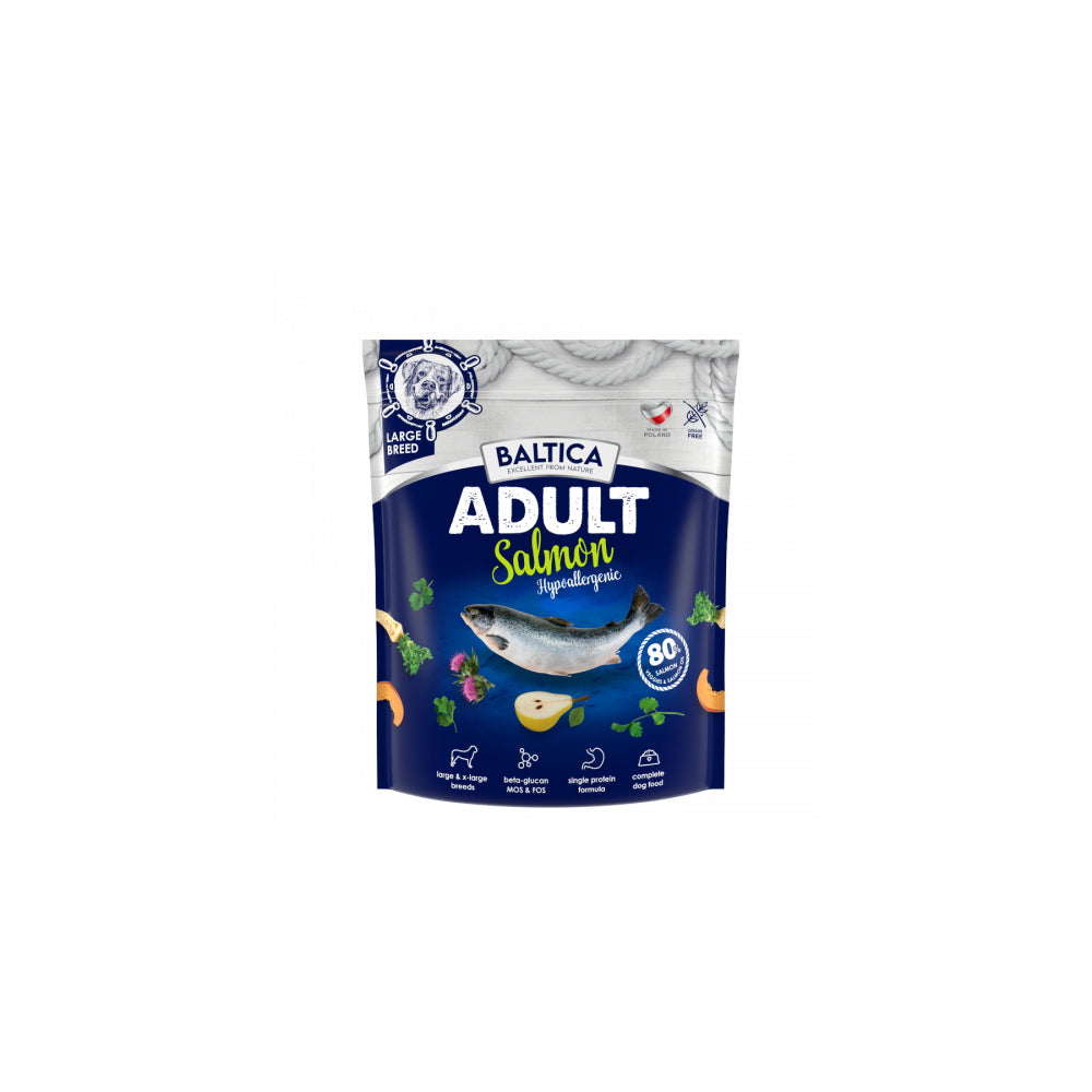 BALTICA Adult Salmon Hypoallergenic Dla Ras Dużych i Olbrzymich L/XL 1kg
