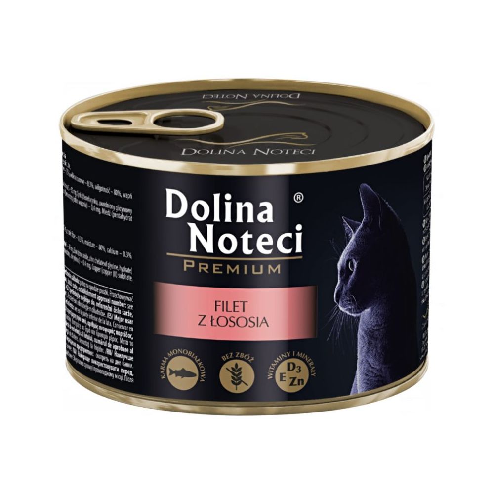 Dolina Noteci Filet z Łososia Kot 185 g