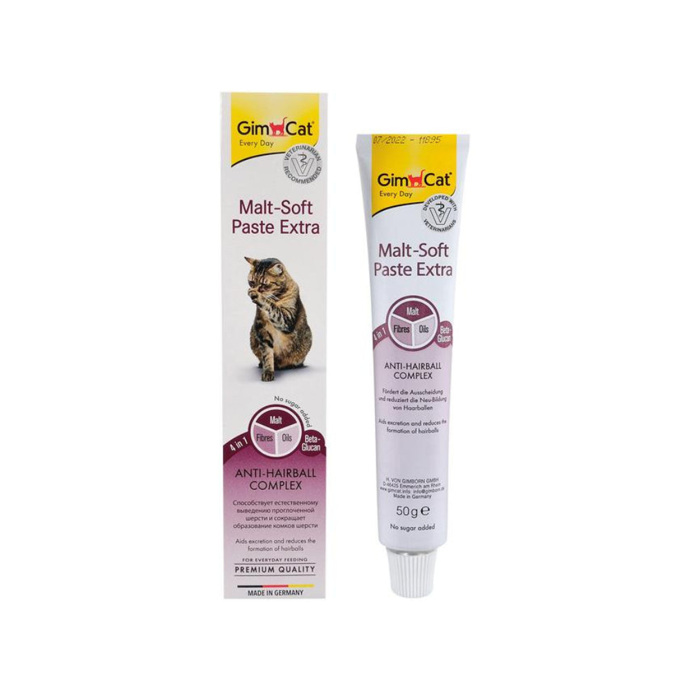 GIMCAT Malt Soft Extra 50g Pasta Odkłaczająca dla Kotów