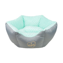 Amiplay Legowisko Korona Babydoll Dla Psa Rozmiar L Miętowo-Szare