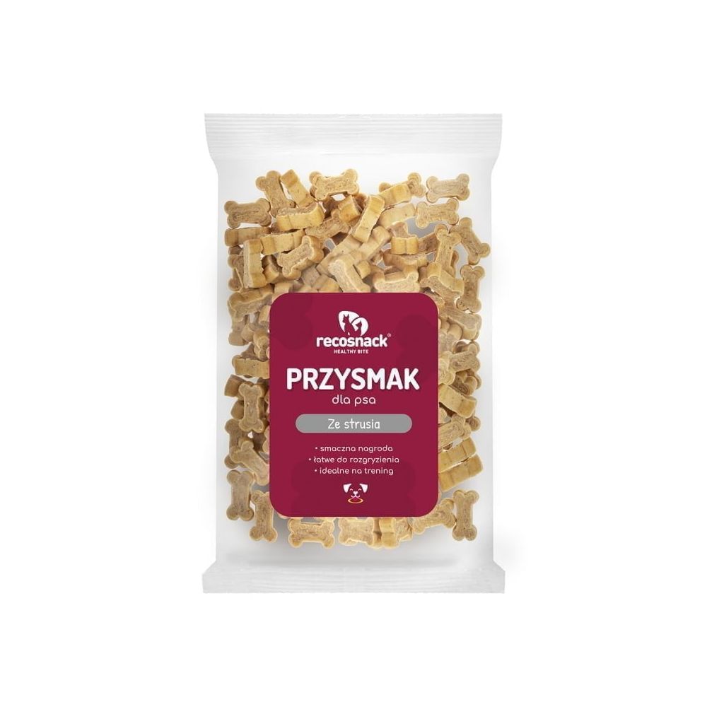 RECOSNACK przysmak ze strusia 20g