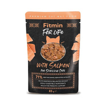 Fitmin For Life Fileciki z Łososia w Sosie Dla Kotów Sterylizowanych 85 g