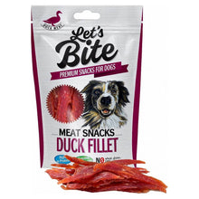 Brit Lets Bite Meat Snacks Duck Fillet Kaczka Przysmak Dla Psa 80 g