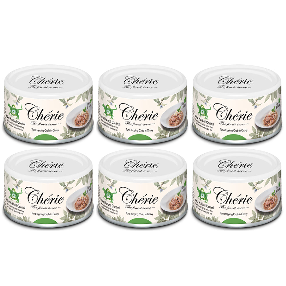 Pakiet Pettric Cherie Karma Dla Kota Tuńczyk z Krabem w Sosie 6 x 80 g