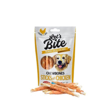 Brit Lets Bite Chewbones Sticks with Chicken Kurczak Przysmak Dla Psa 300 g