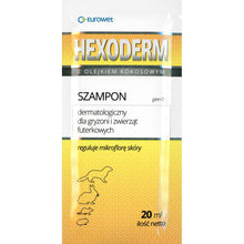 Eurowet Hexoderm Szampon Dla Gryzoni 1 x 20 ml Saszetka